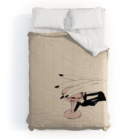 High Tied Creative Rose I Comforter