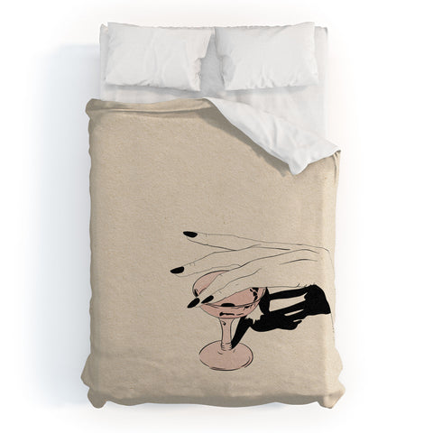 High Tied Creative Rose I Duvet Cover