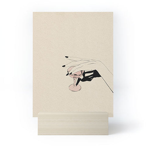 High Tied Creative Rose I Mini Art Print