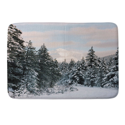Hillary Murphy Mt Hood National Forest Memory Foam Bath Mat