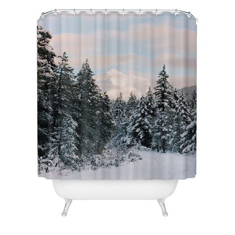 Hillary Murphy Mt Hood National Forest Shower Curtain