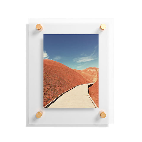 Hillary Murphy Painted Hills Floating Acrylic Print