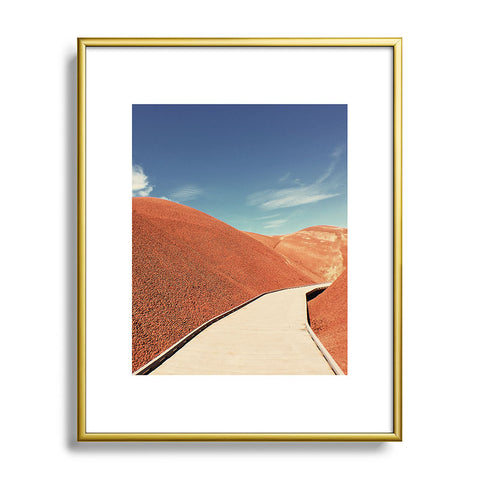 Hillary Murphy Painted Hills Metal Framed Art Print