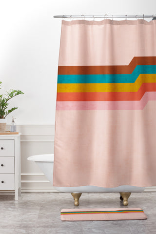 Holli Zollinger AAZURA Shower Curtain And Mat