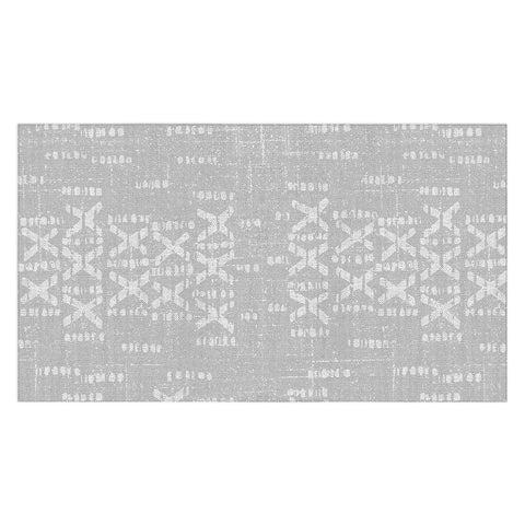 Holli Zollinger ABA MUDCLOTH GRIS Tablecloth