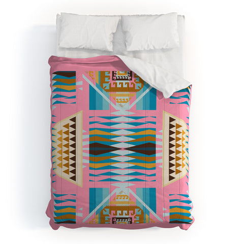 Holli Zollinger Acacia Pink Comforter