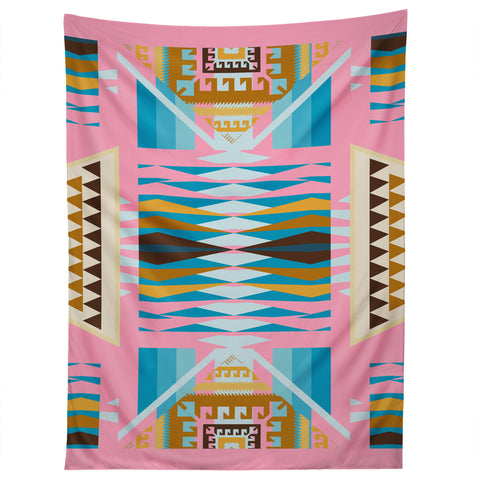 Holli Zollinger Acacia Pink Tapestry