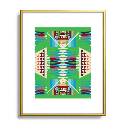 Holli Zollinger Acacia Verde Metal Framed Art Print