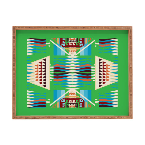 Holli Zollinger Acacia Verde Rectangular Tray