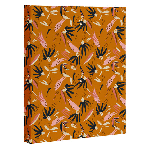 Holli Zollinger ADOBO GARDEN OCHRE Art Canvas