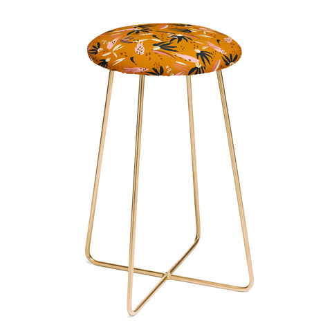 Holli Zollinger ADOBO GARDEN OCHRE Counter Stool