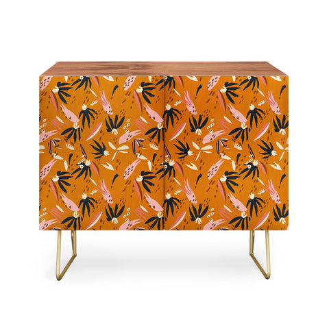 Holli Zollinger ADOBO GARDEN OCHRE Credenza
