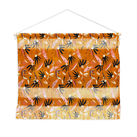 Holli Zollinger ADOBO GARDEN OCHRE Wall Hanging Landscape