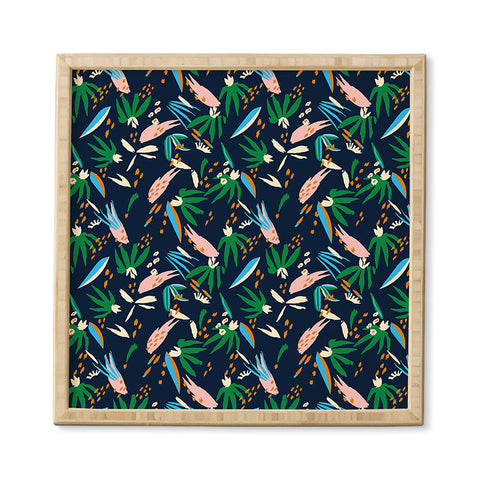 Holli Zollinger ADOBO JUNGLE Framed Wall Art
