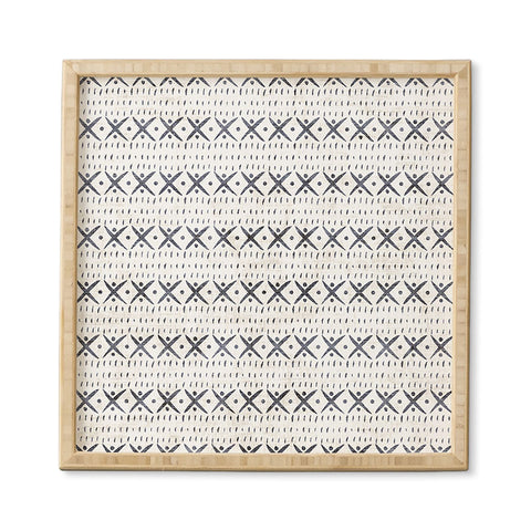 Holli Zollinger ADOBO MUDCLOTH Framed Wall Art