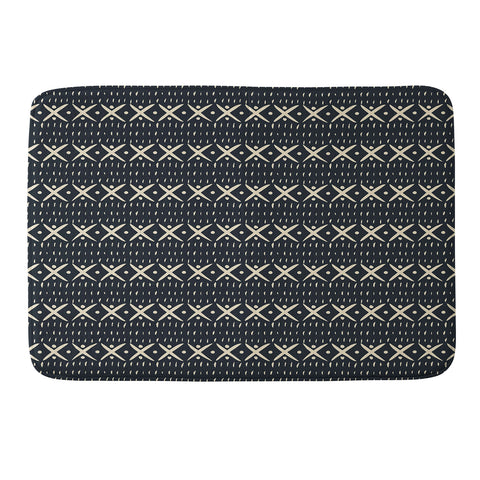 Holli Zollinger ADOBO MUDCLOTH DARK Memory Foam Bath Mat