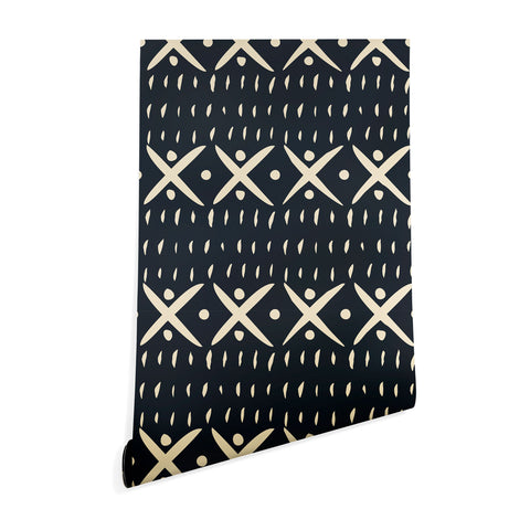 Holli Zollinger ADOBO MUDCLOTH DARK Wallpaper