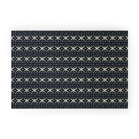 Holli Zollinger ADOBO MUDCLOTH DARK Welcome Mat