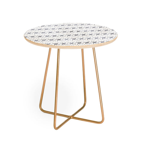 Holli Zollinger ADOBO MUDCLOTH Round Side Table