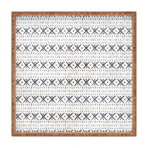 Holli Zollinger ADOBO MUDCLOTH Square Tray