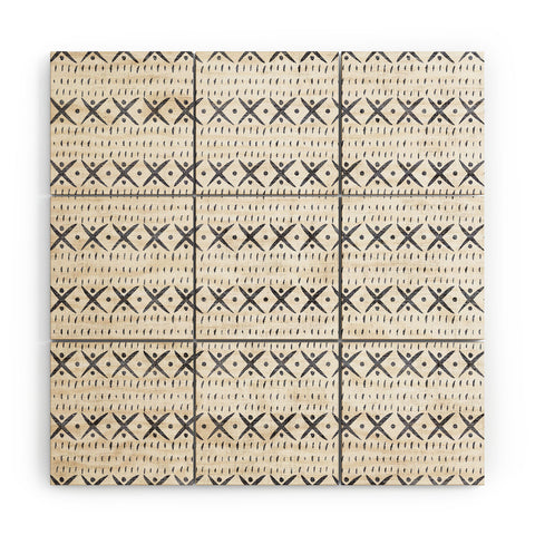 Holli Zollinger ADOBO MUDCLOTH Wood Wall Mural