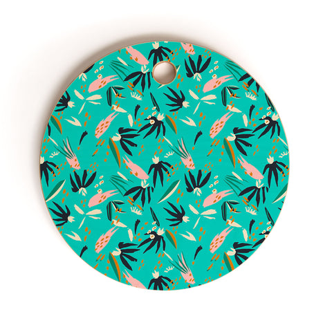 Holli Zollinger ADOBO OCEAN Cutting Board Round