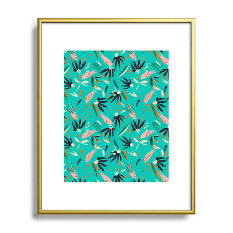 Holli Zollinger ADOBO OCEAN Metal Framed Art Print