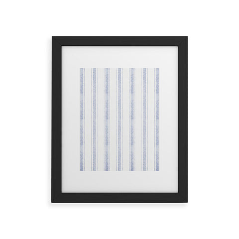 Holli Zollinger AEGEAN BOLD STRIPE Framed Art Print