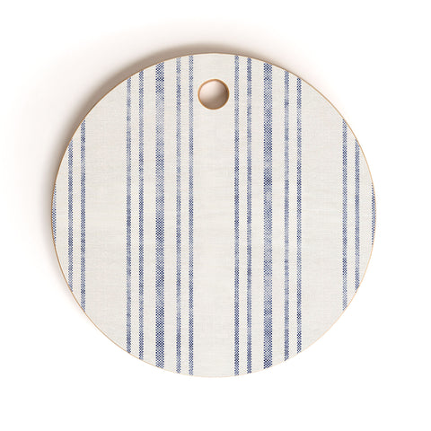 Holli Zollinger AEGEAN MULTI STRIPE Cutting Board Round