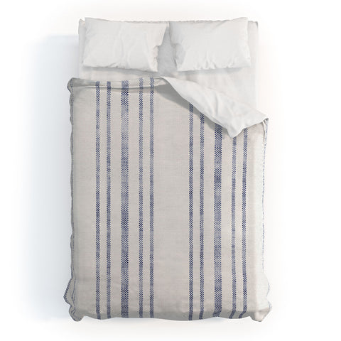 Holli Zollinger AEGEAN MULTI STRIPE Duvet Cover