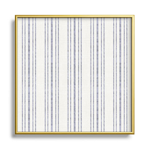 Holli Zollinger AEGEAN MULTI STRIPE Metal Square Framed Art Print