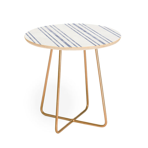 Holli Zollinger AEGEAN MULTI STRIPE Round Side Table