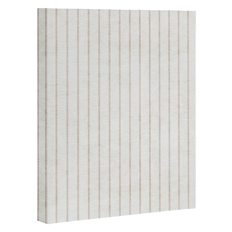 Holli Zollinger AEGEAN SIMPLE TICKING STRIPE Art Canvas