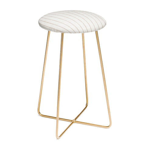 Holli Zollinger AEGEAN SIMPLE TICKING STRIPE Counter Stool