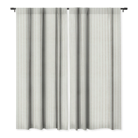 Holli Zollinger AEGEAN SIMPLE TICKING STRIPE Blackout Window Curtain