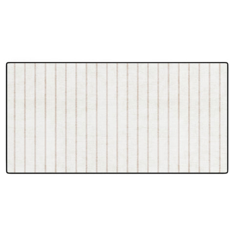 Holli Zollinger AEGEAN SIMPLE TICKING STRIPE Desk Mat
