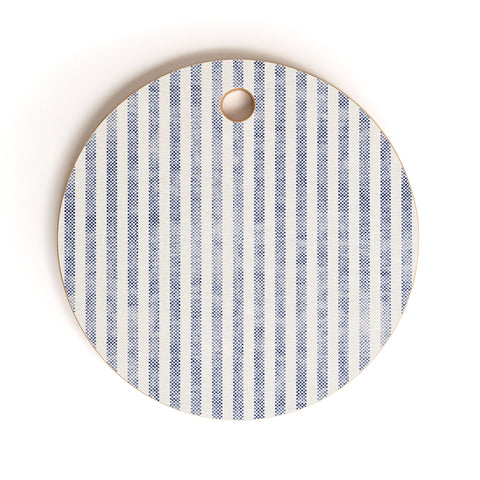 Holli Zollinger AEGEAN STRIPE Cutting Board Round