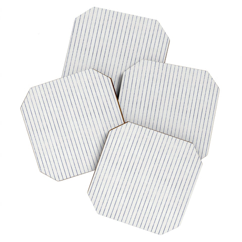 Holli Zollinger AEGEAN WIDE STRIPE Coaster Set