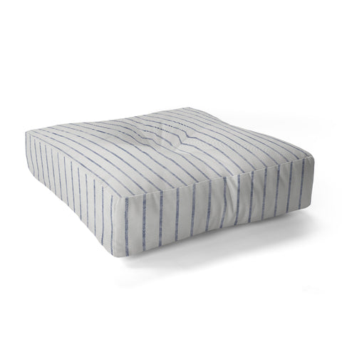 Holli Zollinger AEGEAN WIDE STRIPE Floor Pillow Square