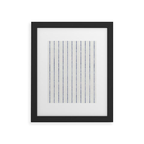 Holli Zollinger AEGEAN WIDE STRIPE Framed Art Print