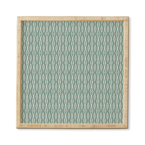Holli Zollinger ALMHA BEADED JADE Framed Wall Art