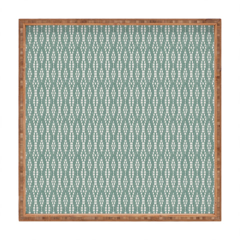 Holli Zollinger ALMHA BEADED JADE Square Tray