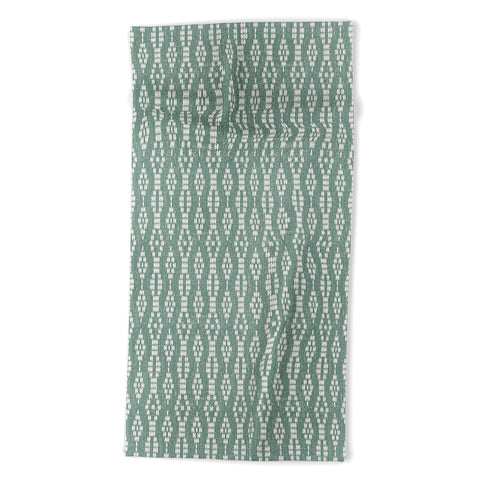 Holli Zollinger ALMHA BEADED JADE Beach Towel