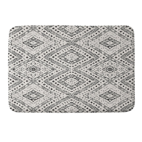 Holli Zollinger ALMHA BLACK Memory Foam Bath Mat