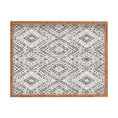 Holli Zollinger ALMHA BLACK Rectangular Tray