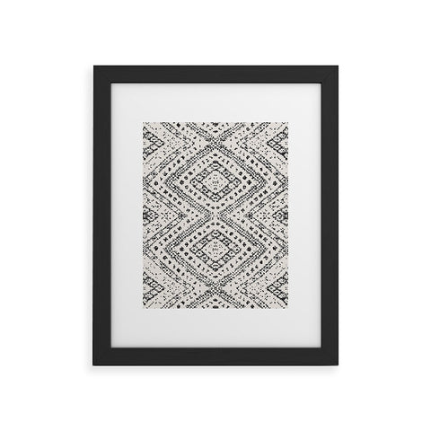 Holli Zollinger ALMHA BLACK Framed Art Print