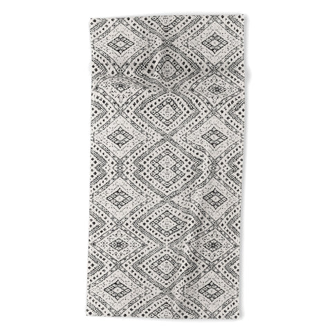 Holli Zollinger ALMHA BLACK Beach Towel