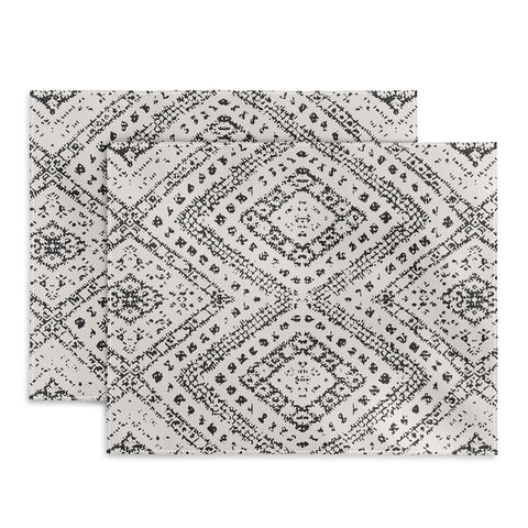 Holli Zollinger ALMHA BLACK Placemat