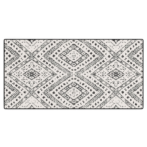 Holli Zollinger ALMHA BLACK Desk Mat