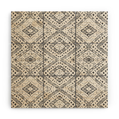 Holli Zollinger ALMHA BLACK Wood Wall Mural